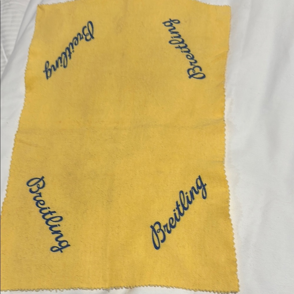 Breitling Yellow cleaning Cloth